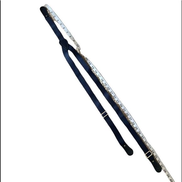 Vintage Gentleman’s Blue Suspenders  - Picture 3 of 3